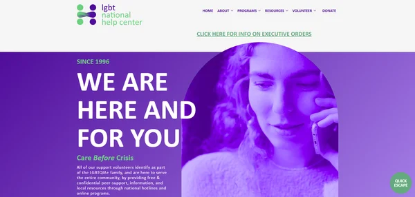 LGBTQ+ National Help Center