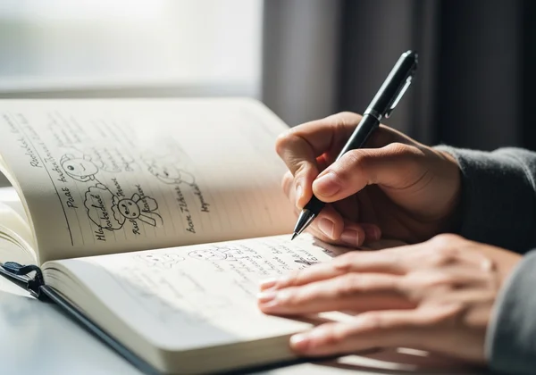 Journaling for emotional reflection