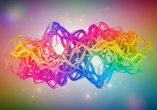 Abstract representation of evolving sexual fluidity.