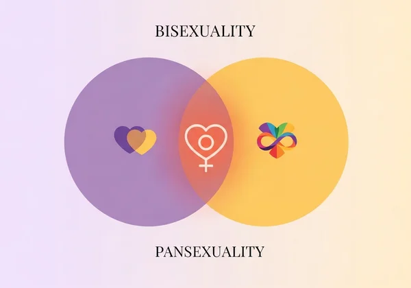 Comparing bi and pansexuality with overlapping concepts