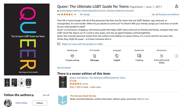 Queer: The Ultimate LGBT Guide for Teens